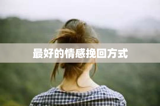 最好的情感挽回方式 最好的情感挽回方式