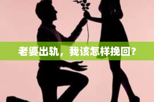 老婆出轨，我该怎样挽回？