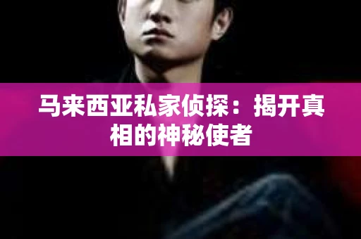 马来西亚私家侦探：揭开真相的神秘使者