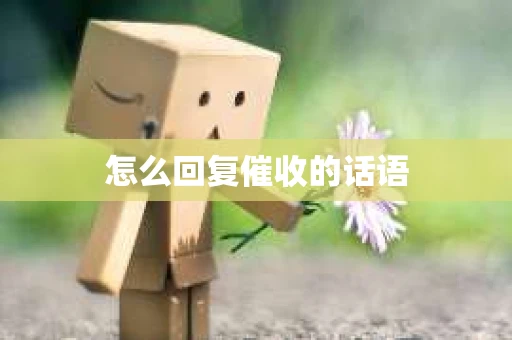 怎么回复催收的话语