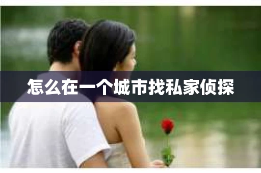 怎么在一个城市找私家侦探