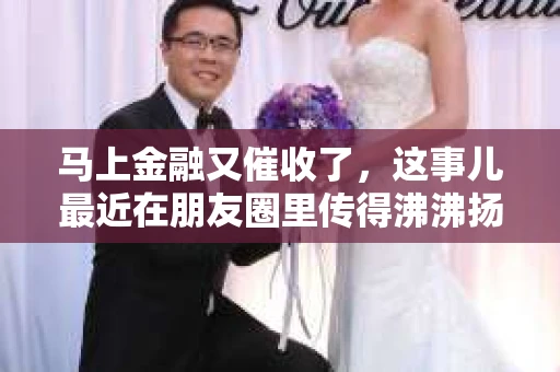 马上金融又催收了，这事儿最近在朋友圈里传得沸沸扬扬。说实话，我也有点好奇，这马上金融到底是怎么回事？催收又是怎么一回事？今天，我就来跟大家聊聊这个话题。