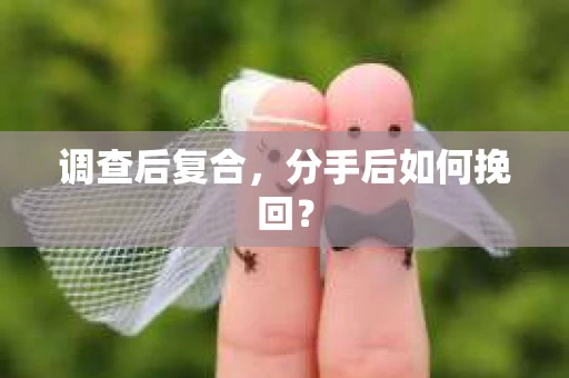 调查后复合，分手后如何挽回？