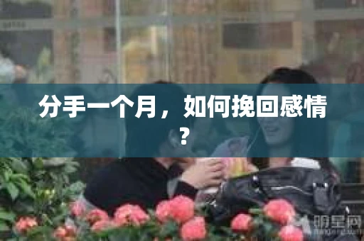 分手一个月，如何挽回感情？