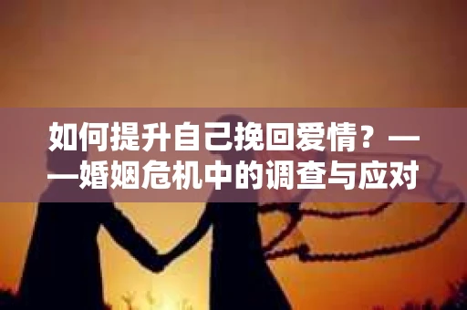 如何提升自己挽回爱情？——婚姻危机中的调查与应对策略